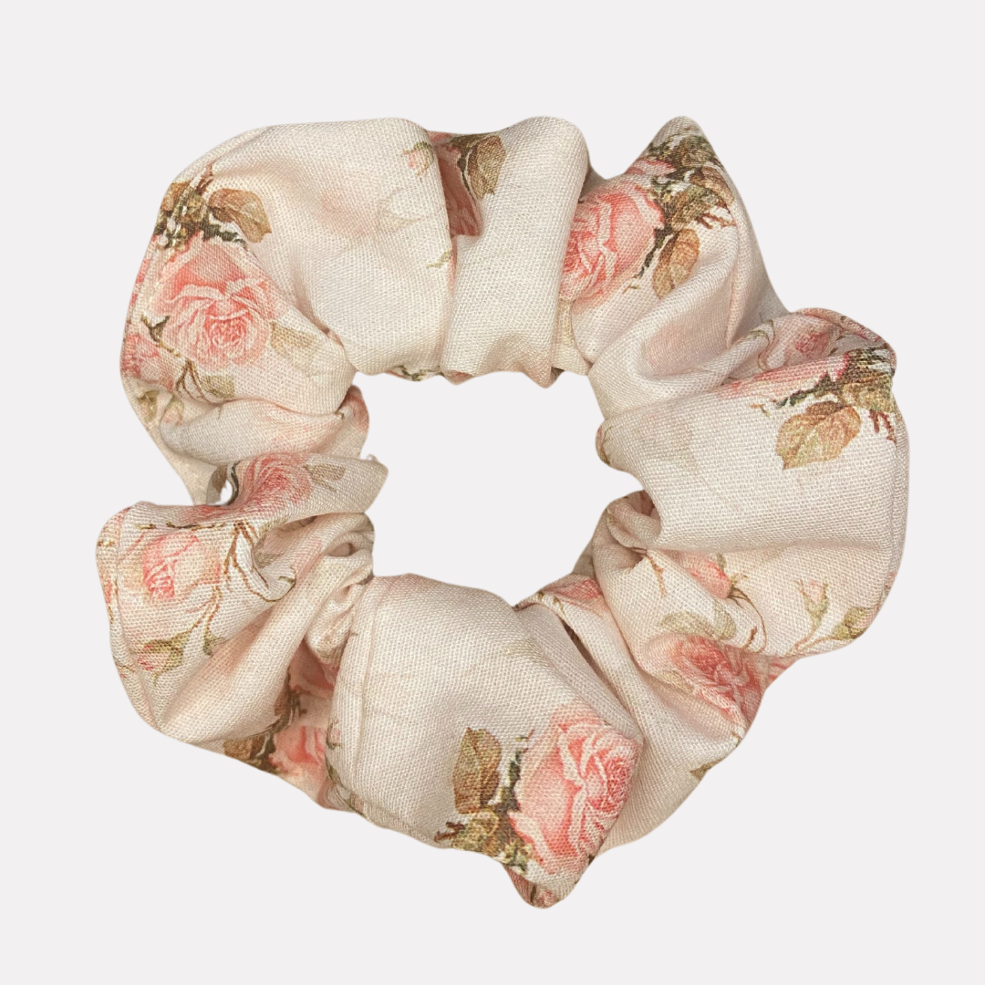 Love Story Floral Scrunchie