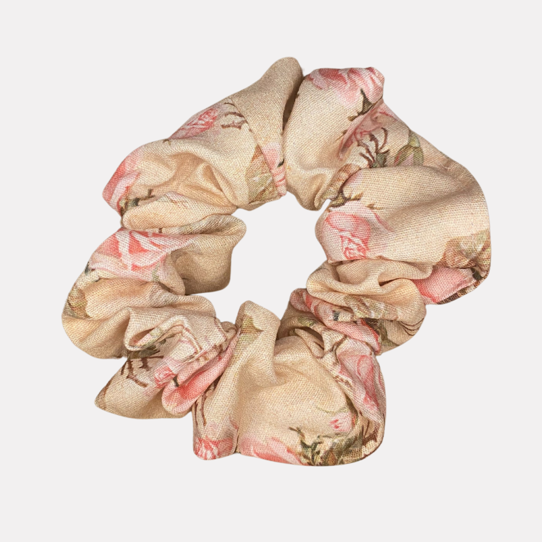 Love Story Floral Scrunchie