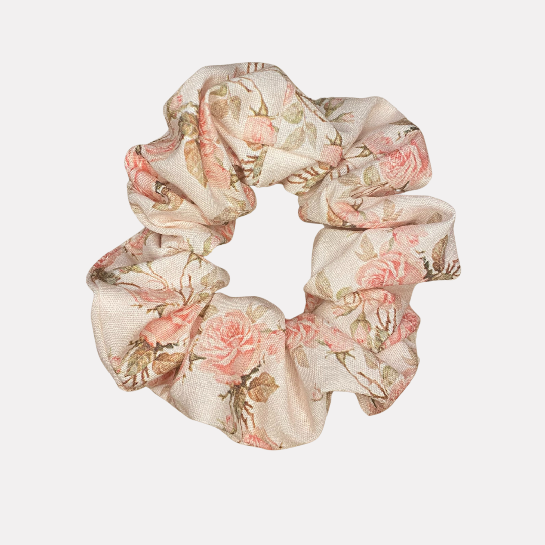 Love Story Floral Scrunchie