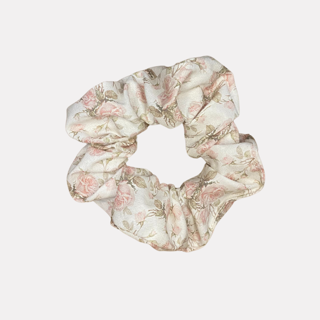 Love Story Floral Scrunchie