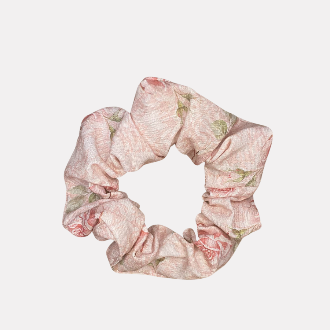 Love Story Floral Scrunchie