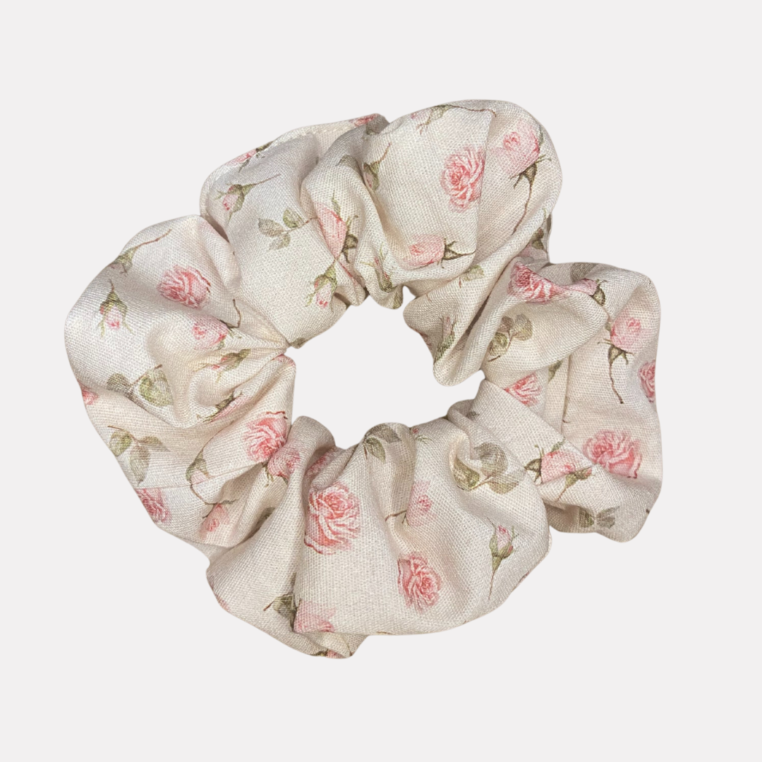 Love Story Floral Scrunchie